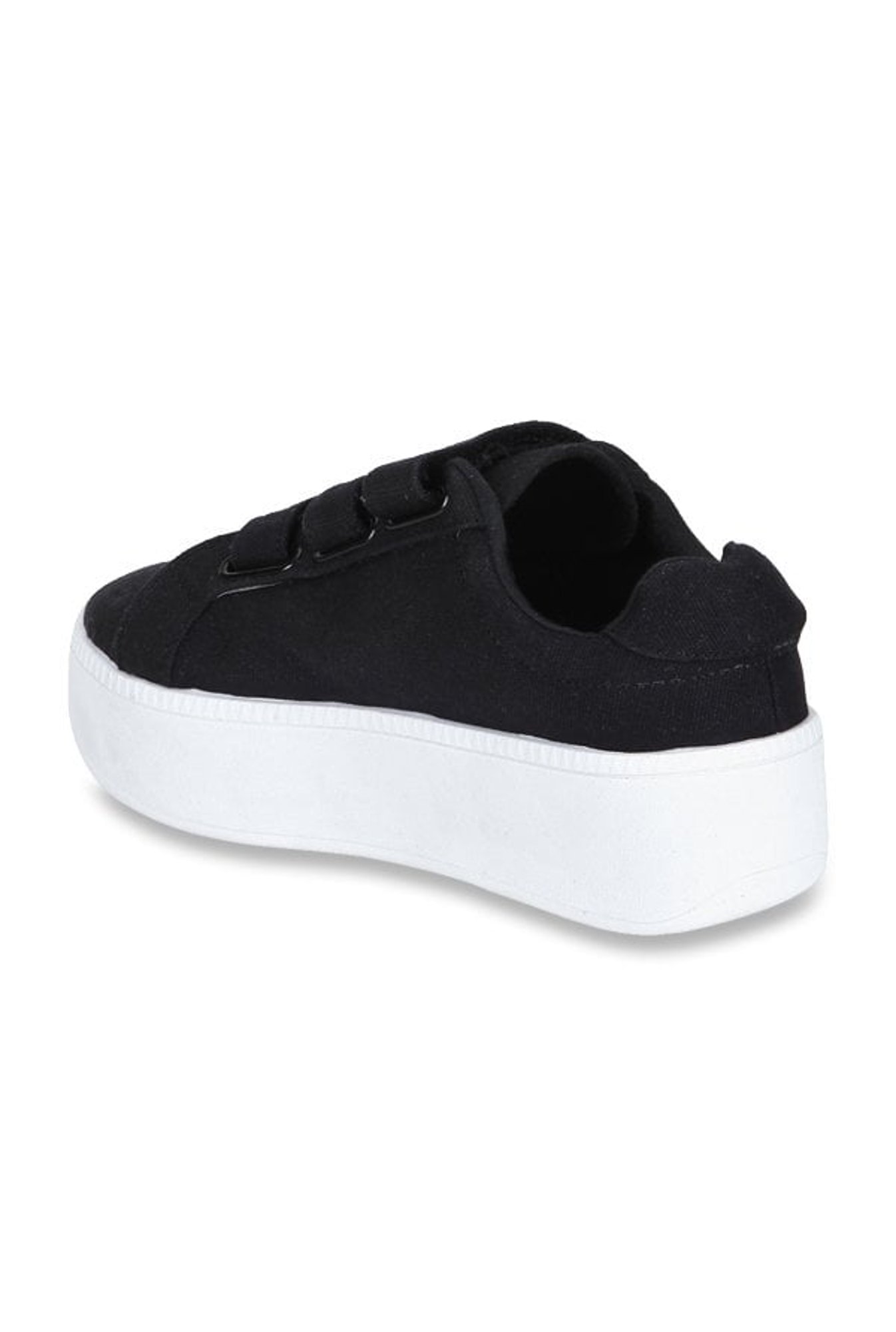 Truffle Collection Black Casual Shoes