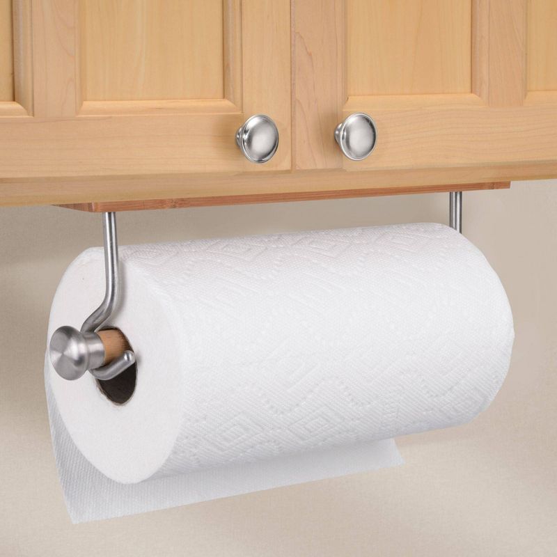 iDESIGN Formbu Wall Mount Paper Towel Holder Wood