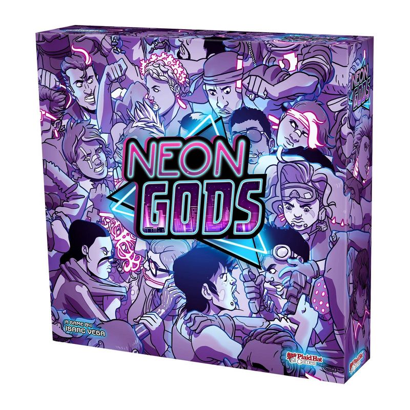 Plaid Hat Neon Gods Board Game