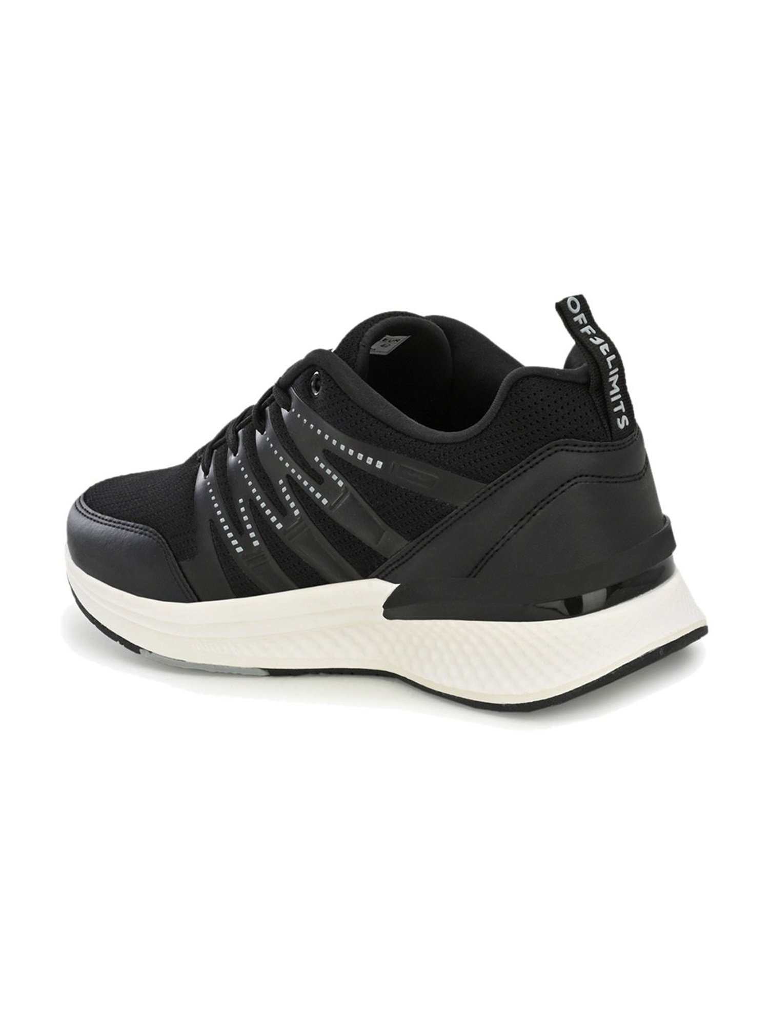 OFF LIMITS Men's Black Running Shoes