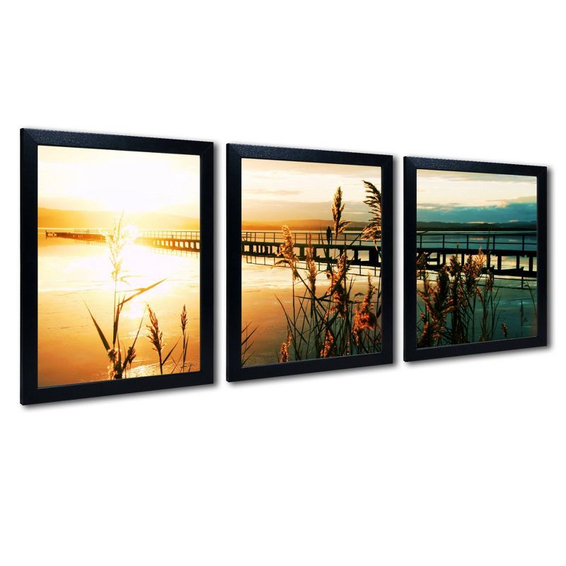 3pc Wish You Were Here by Beata Czyzowska Young - Trademark Fine Art