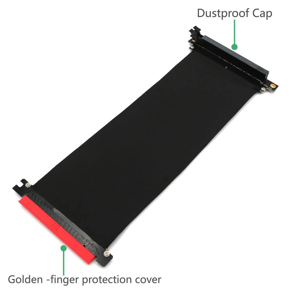 NEW Design Riser 29cm High Speed PC Graphics Cards PCI Express 3.0 16x Flexible Cable Riser Card Extension Ports Adapter for GPU