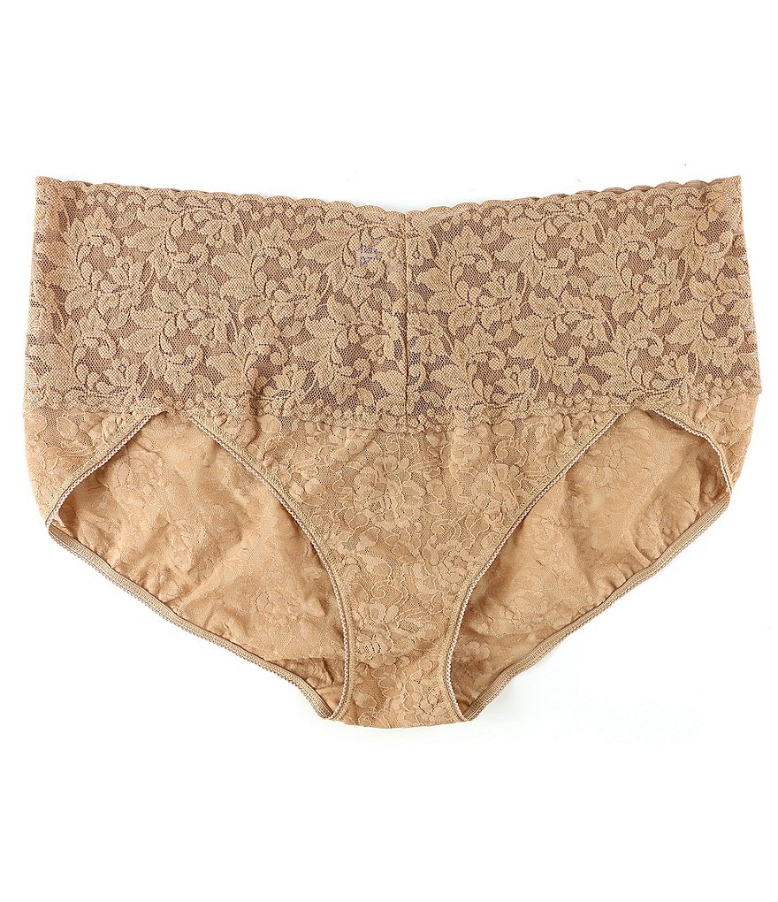 Hanky Panky Plus Retro Lace V-kini Panty
