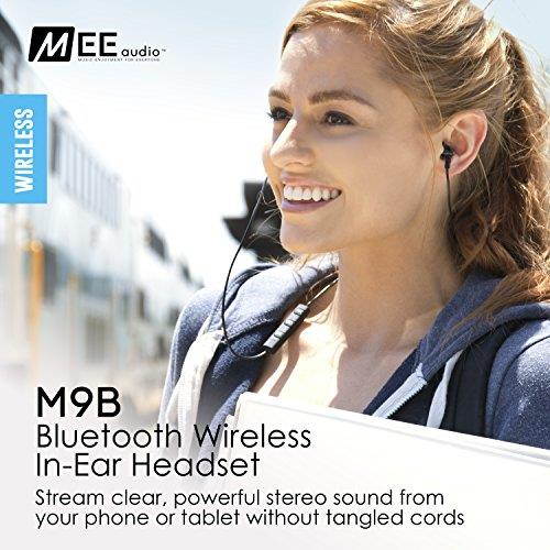 MEE audio M9B Bluetooth Wireless Noise-Isolating In-Ear Stereo Headset