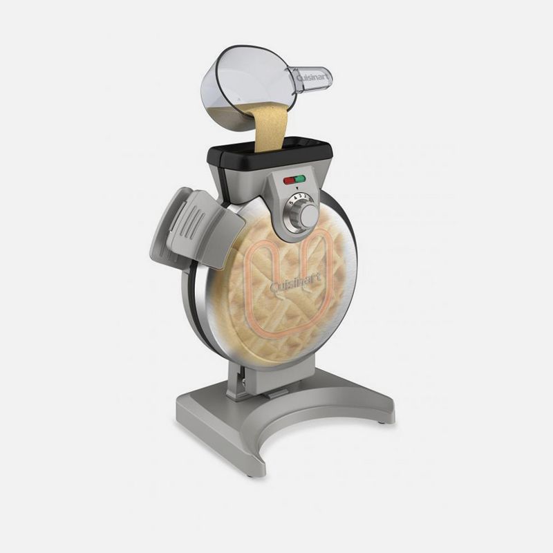 Cuisinart Vertical Waffle Maker, Stainless Steel (Certified Refurbished)