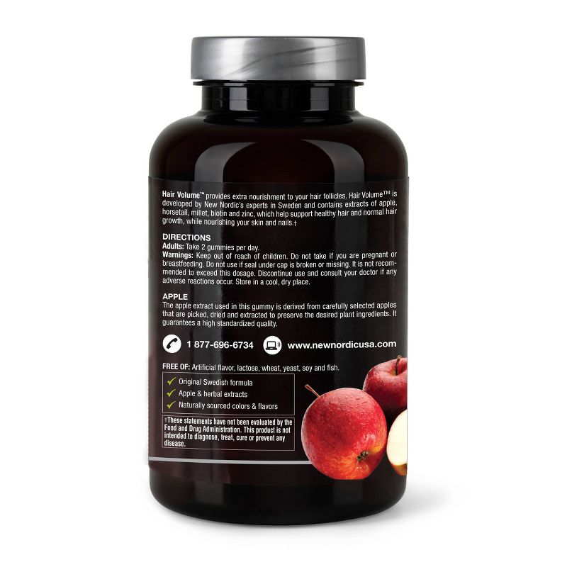 New Nordic Hair Volume Gummies - 60ct