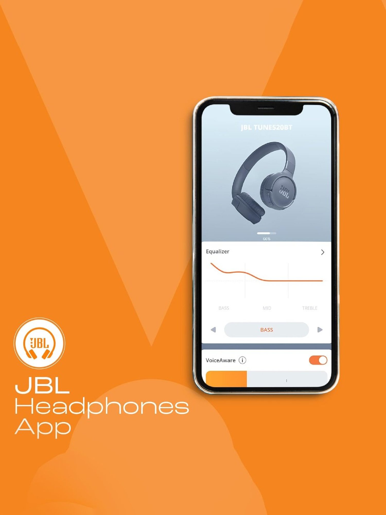 JBL Tune 520BT On Ear Wireless Bluetooth Headphones with Upto 57 Hrs Playtime (Blue)