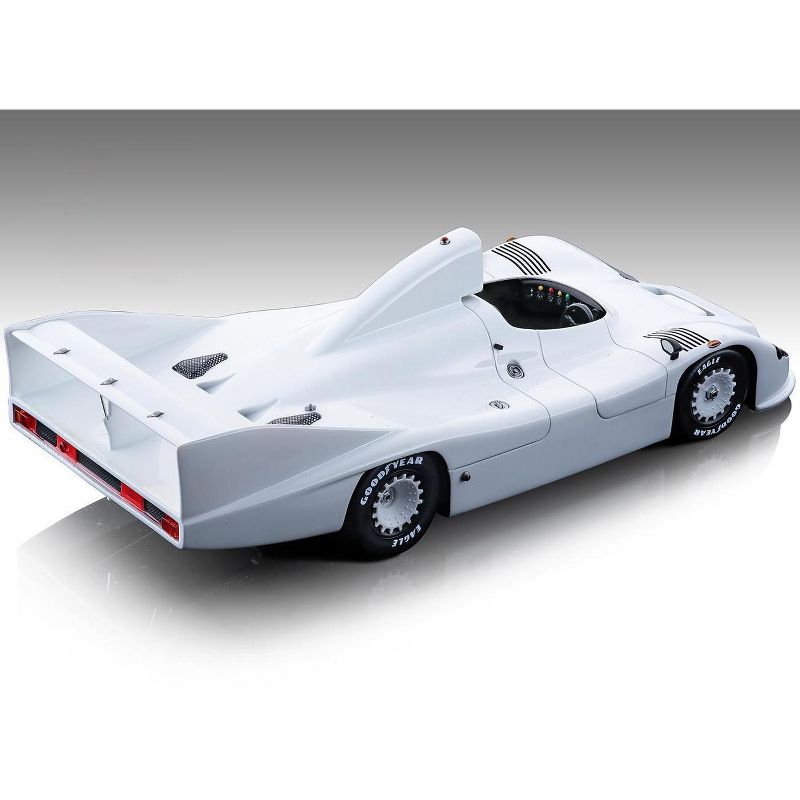 1977 Porsche 936 Gloss White Press Version "Mythos Series" Limited Edition to 60 pieces Worldwide 1/18 Model Car by Tecnomodel