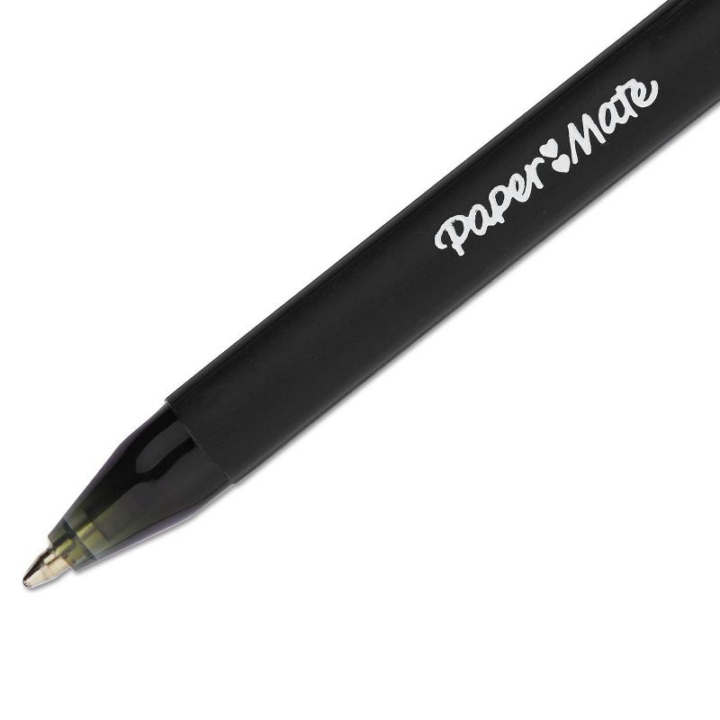 Paper Mate ComfortMate Ultra 12pk Ballpoint Retractable Pens Fine - Black Ink