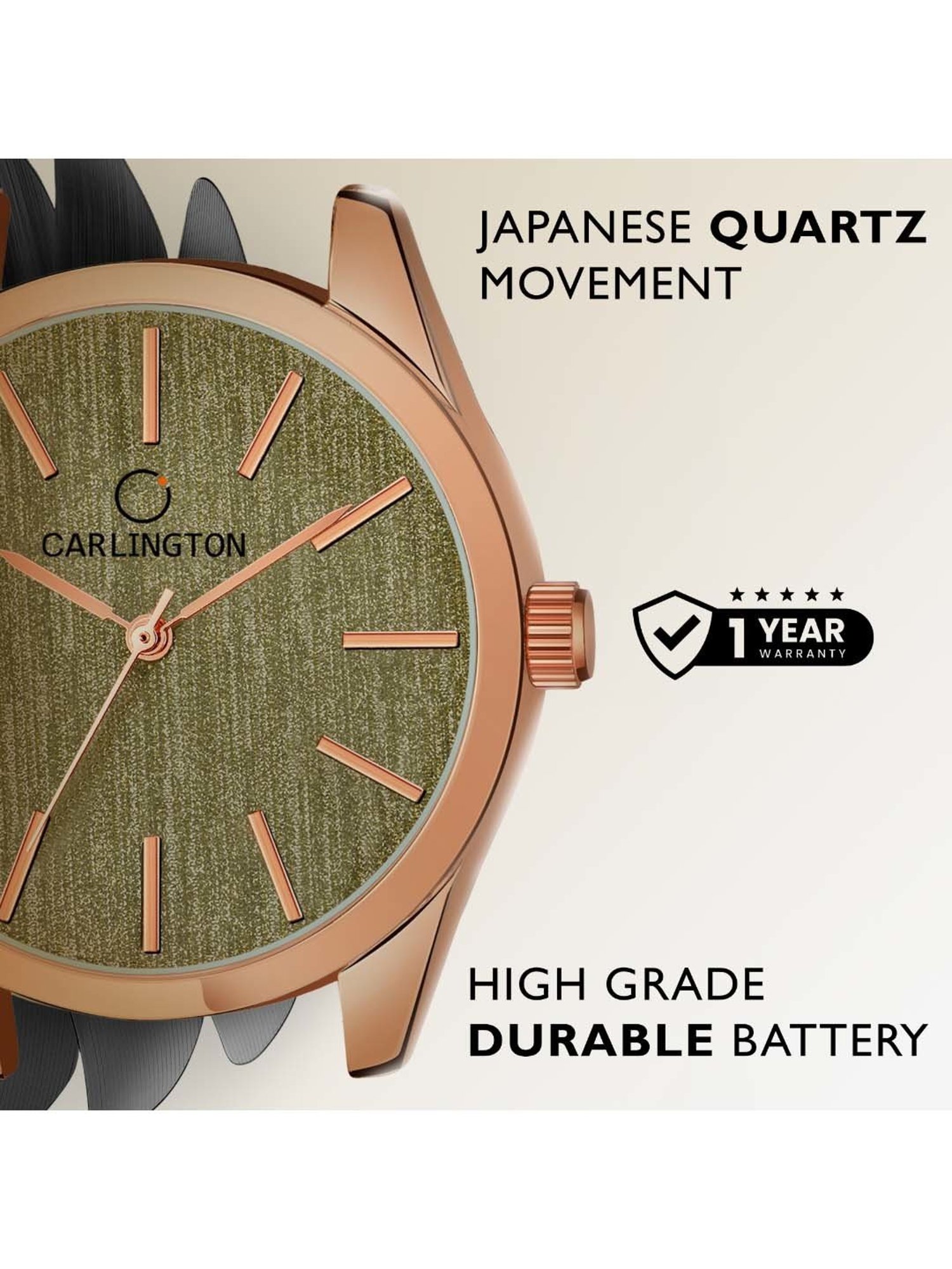 CARLINGTON CT 2001 Analog Watch for Women