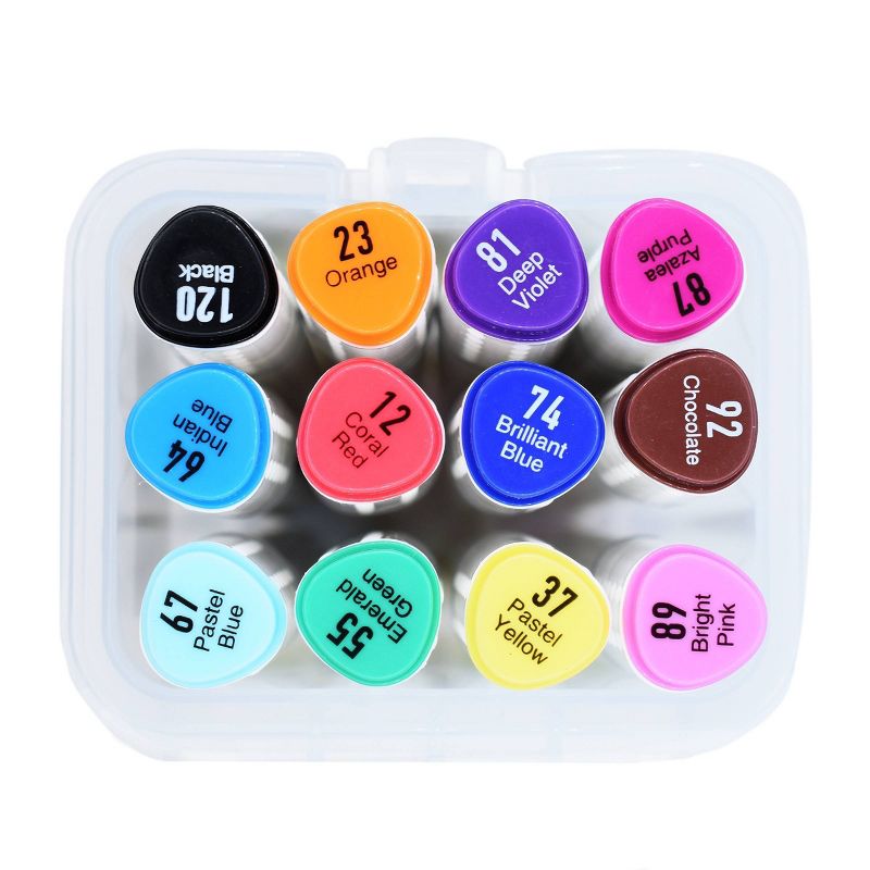 12pc Alcohol Markers Primary - Momenta