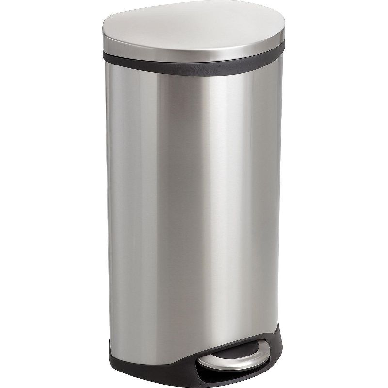 Safco Step-On Medical Receptacle 7.5gal Stainless Steel 9902SS