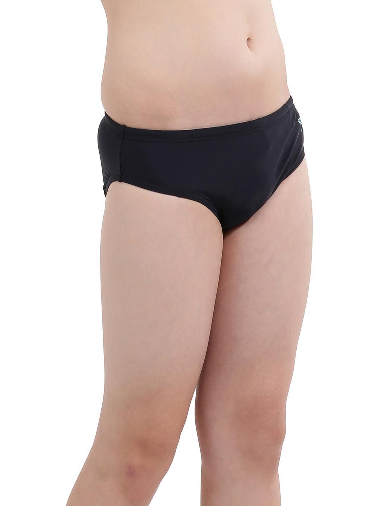 Speedo Kids Navy Solid Brief