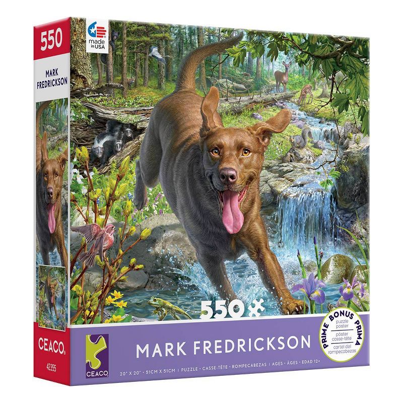 Ceaco Chocolate Lab Jigsaw Puzzle - 550pc