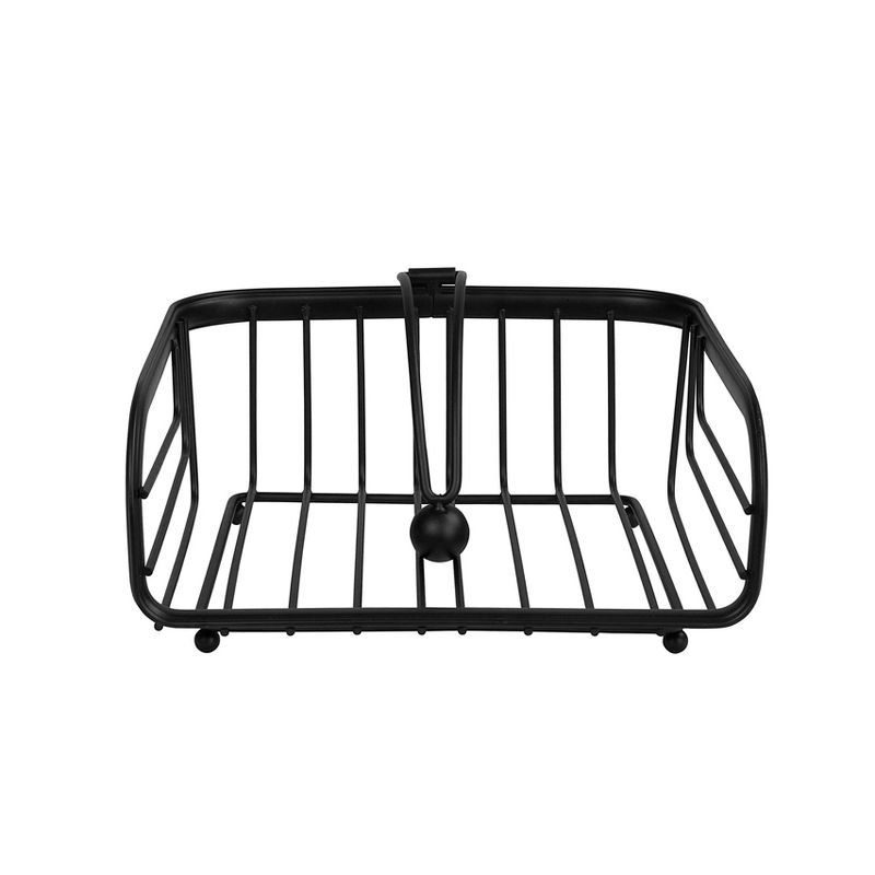 Spectrum Ashley Weighted Napkin Holder - Black