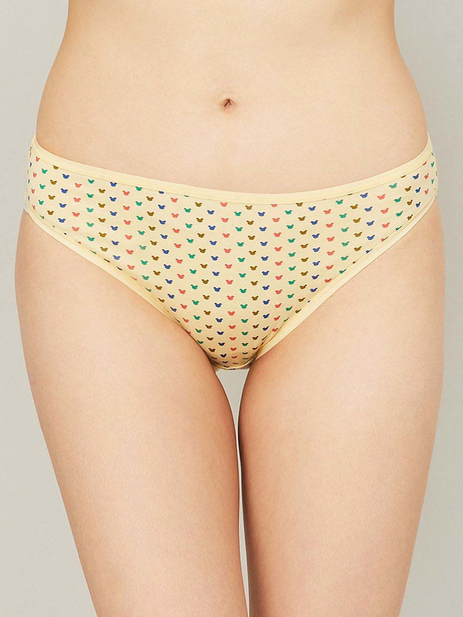 Ginger by Lifestyle Assorted Color Printed Panty - Pack Of 3