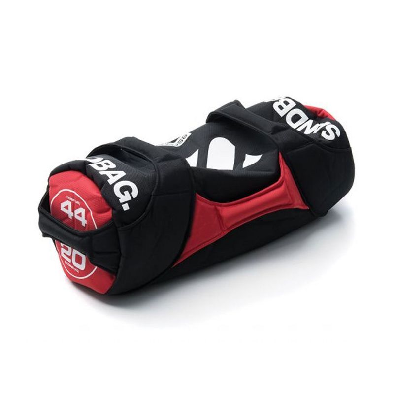 Escape Fitness SBAG20V2 44 Pound Sandbag Workout Equipment Gear for Home Gym Exercise, Strength Training and Weight Lifting, Red