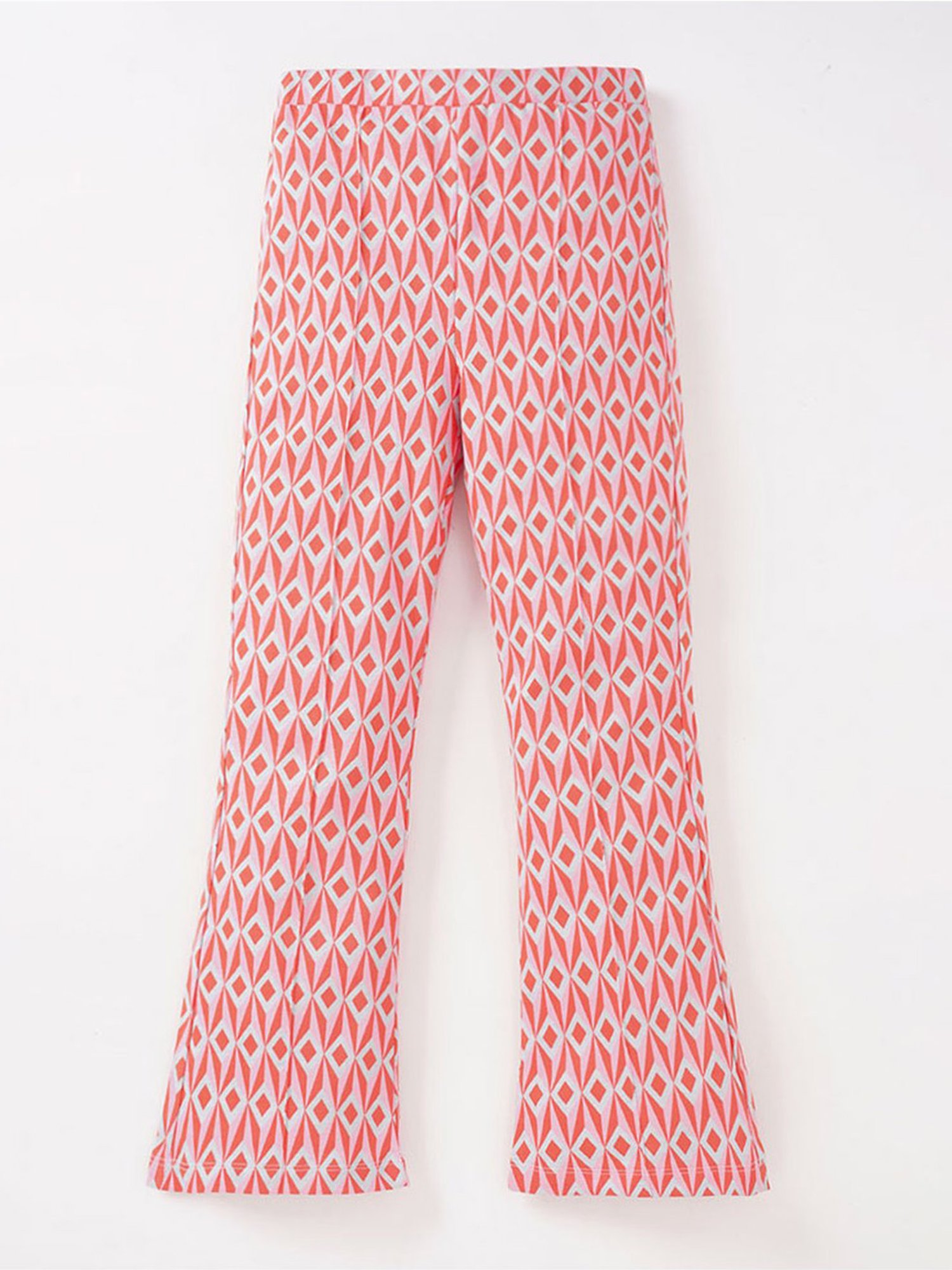 Edheads Kids Red & White Cotton Printed Top Set