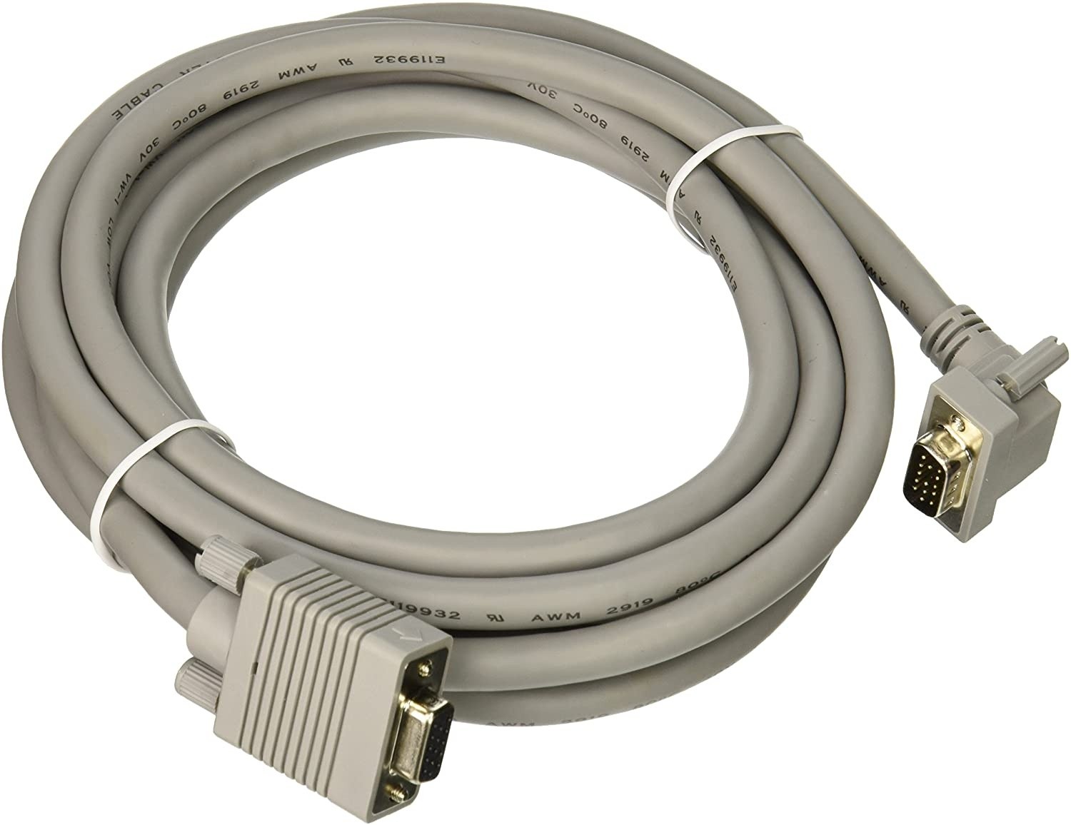 C2G/Cables to Go 52010 Premium Shielded HD15 M/F SXGA Monitor Extension Cable (10 FeetGray)