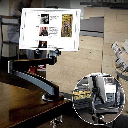 Cellet Tabletop Stand, Desktop, Kitchen Counter, Tablet Holder Mount for Apple iPad,iPad Air, iPad Pro, Mini 4/3/2/1/ Samsung Galaxy Tab S4 S3 S2 A E 8.0, LG Pad F2 8.0, Amazon Kindle Fire HD 10,8