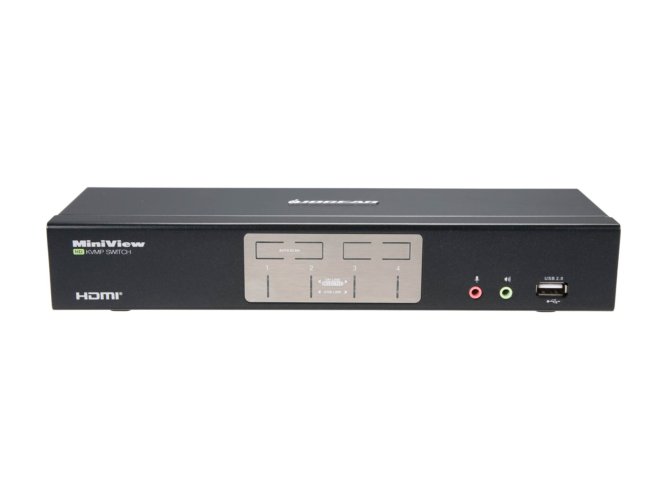 IOGEAR GCS1794DPKIT&nbsp;4-Port HDMI and DisplayPort KVMP Kit with USB Hub and Audio