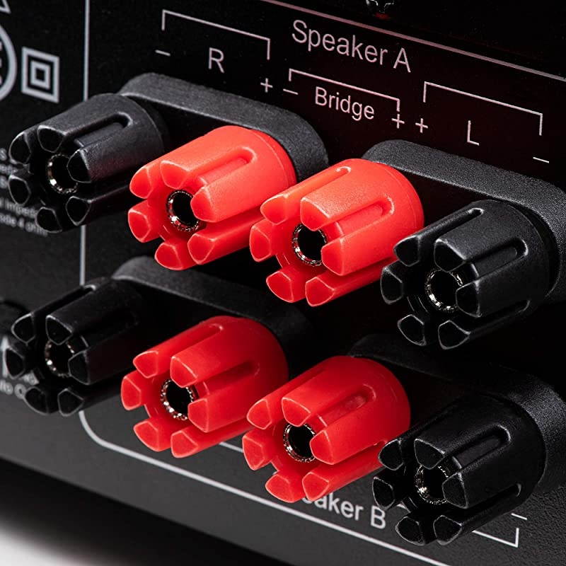 250W Dual Source Speaker Amplifier &ndash; Class A/B Power Stereo, AMP200