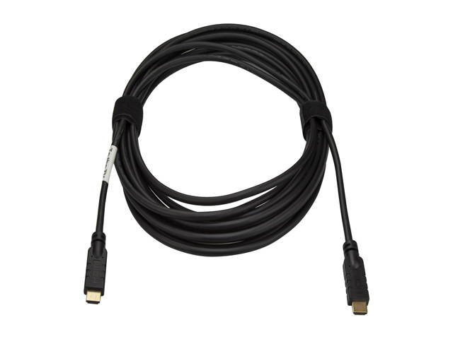 StarTech.com HD2MM15MA CL2 HDMI Cable - 50 ft / 15m - Active - High Speed - 4K HDMI Cable - HDMI 2.0 Cable - In Wall HDMI Cable with Ethernet