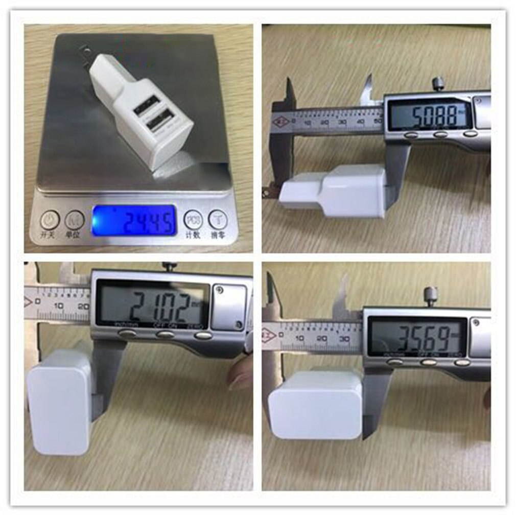 Lejiahong EU Plug Adapter USB Wall Charger For Samsung iphone Xiaomi Mobile Phone Charger For ipad Universal Travel AC Power Charger