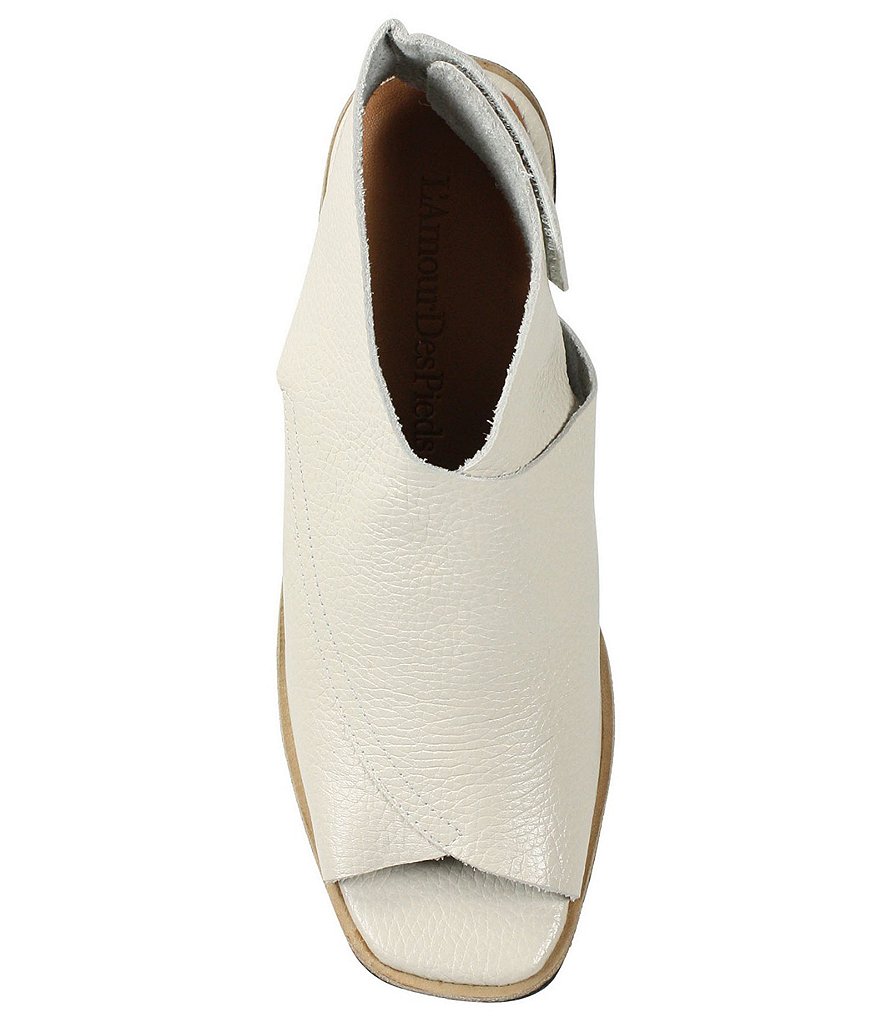 L'Amour Des Pieds Qiana Sling Block Heel Sandals