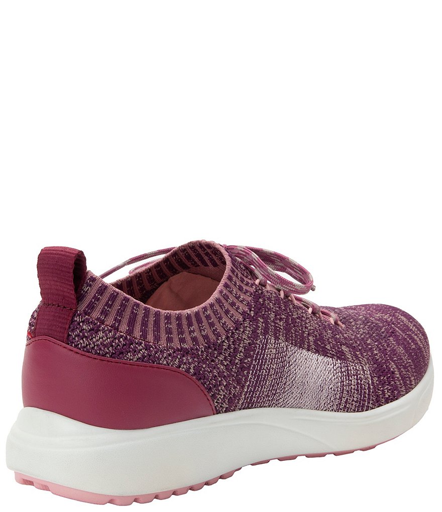 Traq by Alegria Peaq Dream Fit Knit Lace-Up Pedometer Sneakers