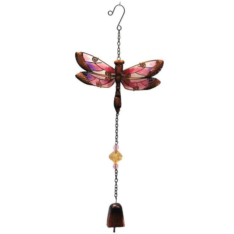 Home & Garden 18.0" Dragonfly Garden Bell Chime Yard Patio Regal Art & Gift  -  Bells And Wind Chimes
