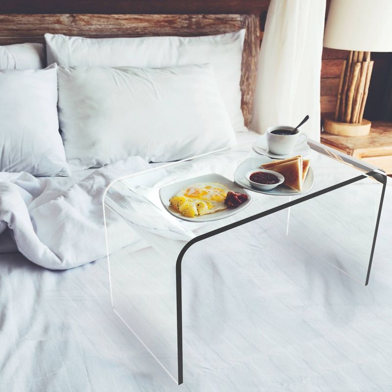 Multipurpose Acrylic Lap Desk Clear - Hastings Home