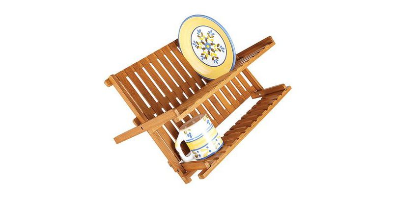 Lipper International Bamboo Dish Rack