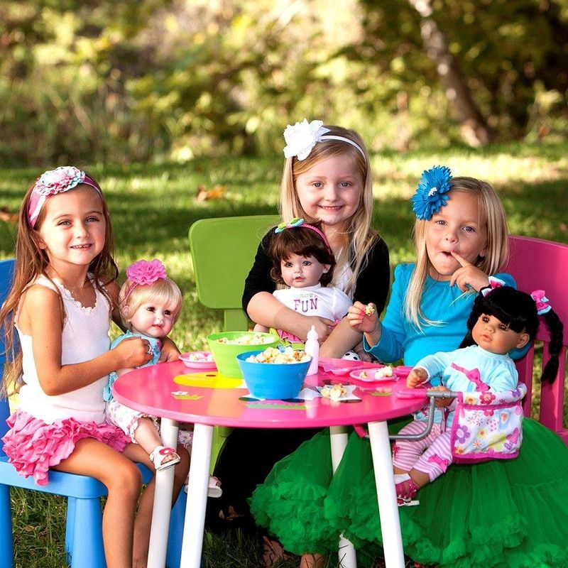 Adora Baby Doll Portable Table Feeding Seat for 20 dolls