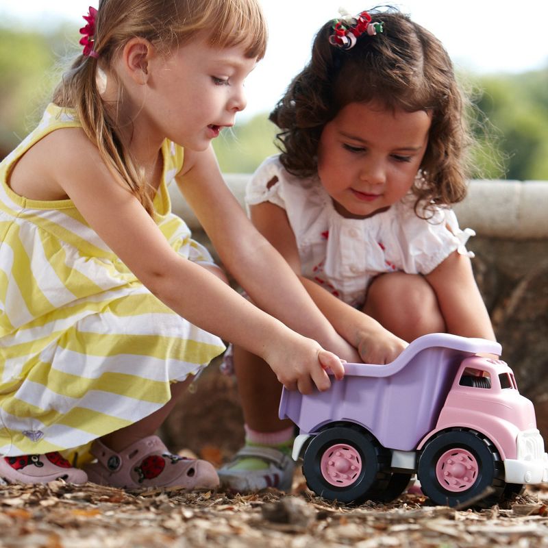 Green Toys Eco-Friendly Toddler Sized Pink Dump Truck