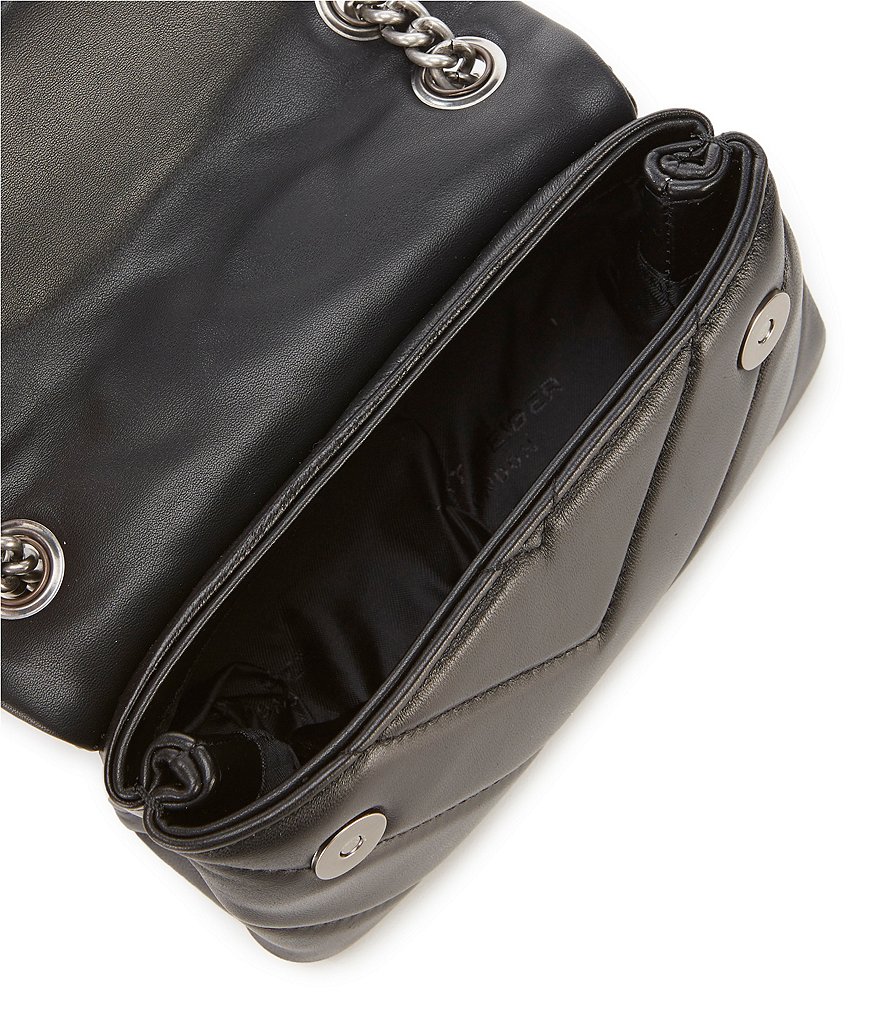 Kurt Geiger London Kensington Mini Quilted Leather Crossbody Bag