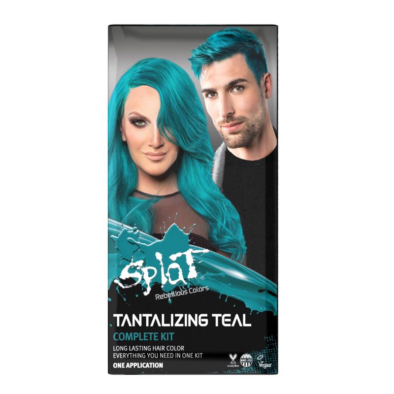 Splat Hair Color Kit - 10.28 fl oz - Tantilizing Teal