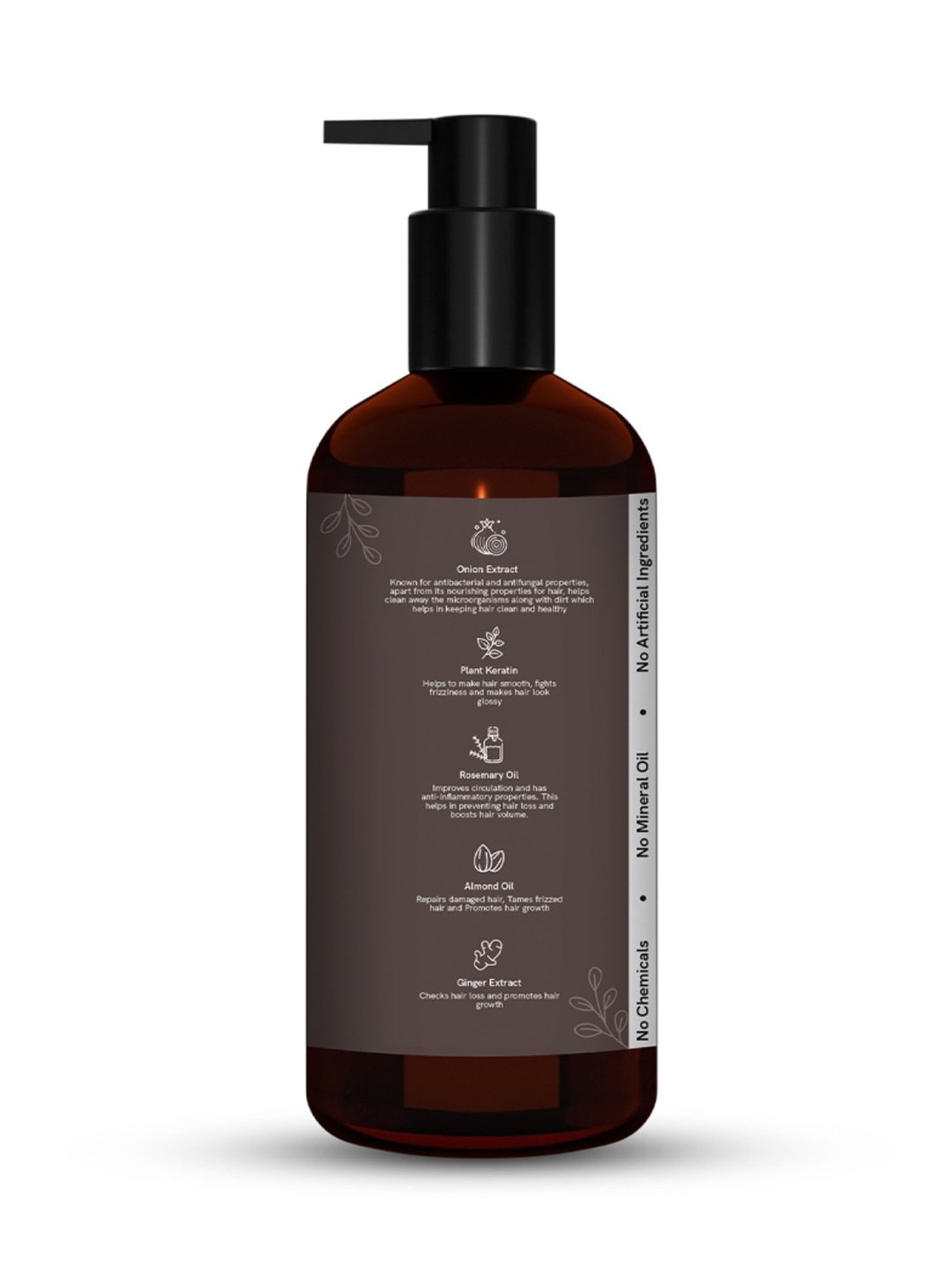 Earthraga Onion Hair Cleansing Shampoo - 300 ml