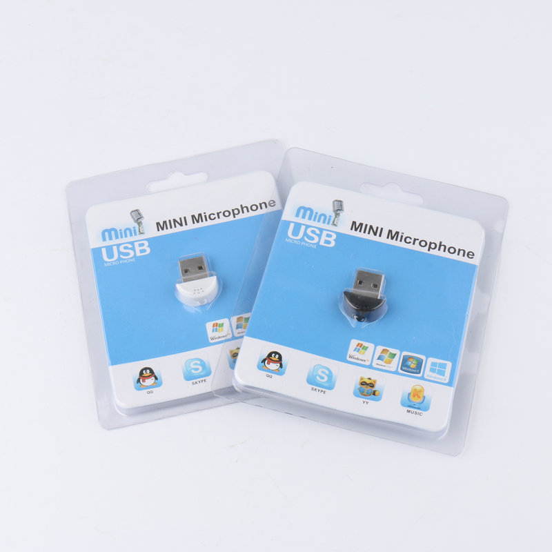 USB 2.0 Mini Microphone,Driver-Free Audio Receiver Laptop/Desktop PC Plug and Play for Skype, MSN, Yahoo Recording, YouTube, Google Voice Search and Games