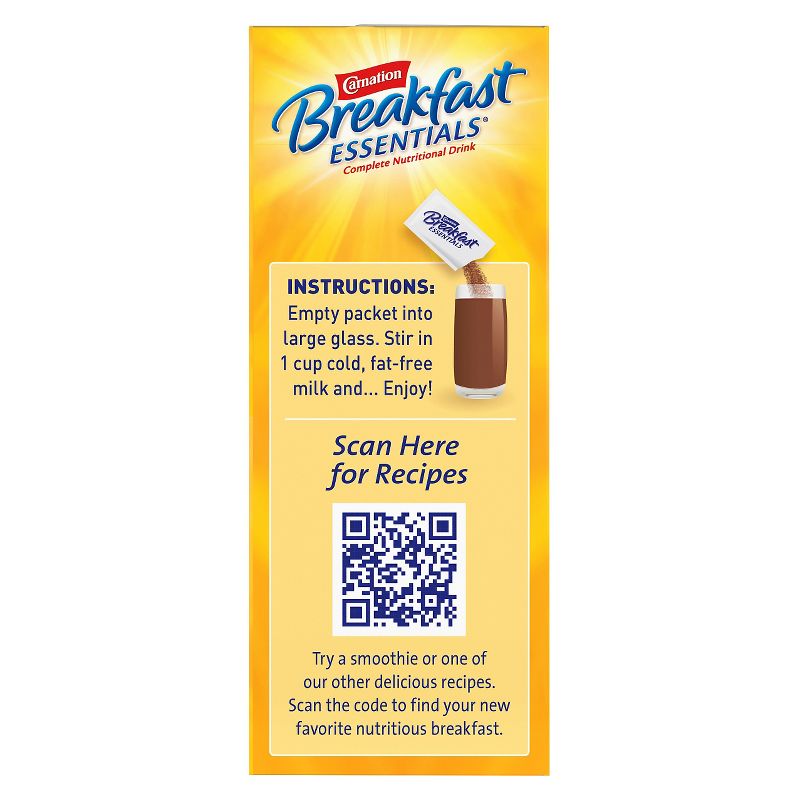 Carnation Breakfast Essentials Powder Drink Mix Rich Milk Chocolate - 10ct/12.6oz