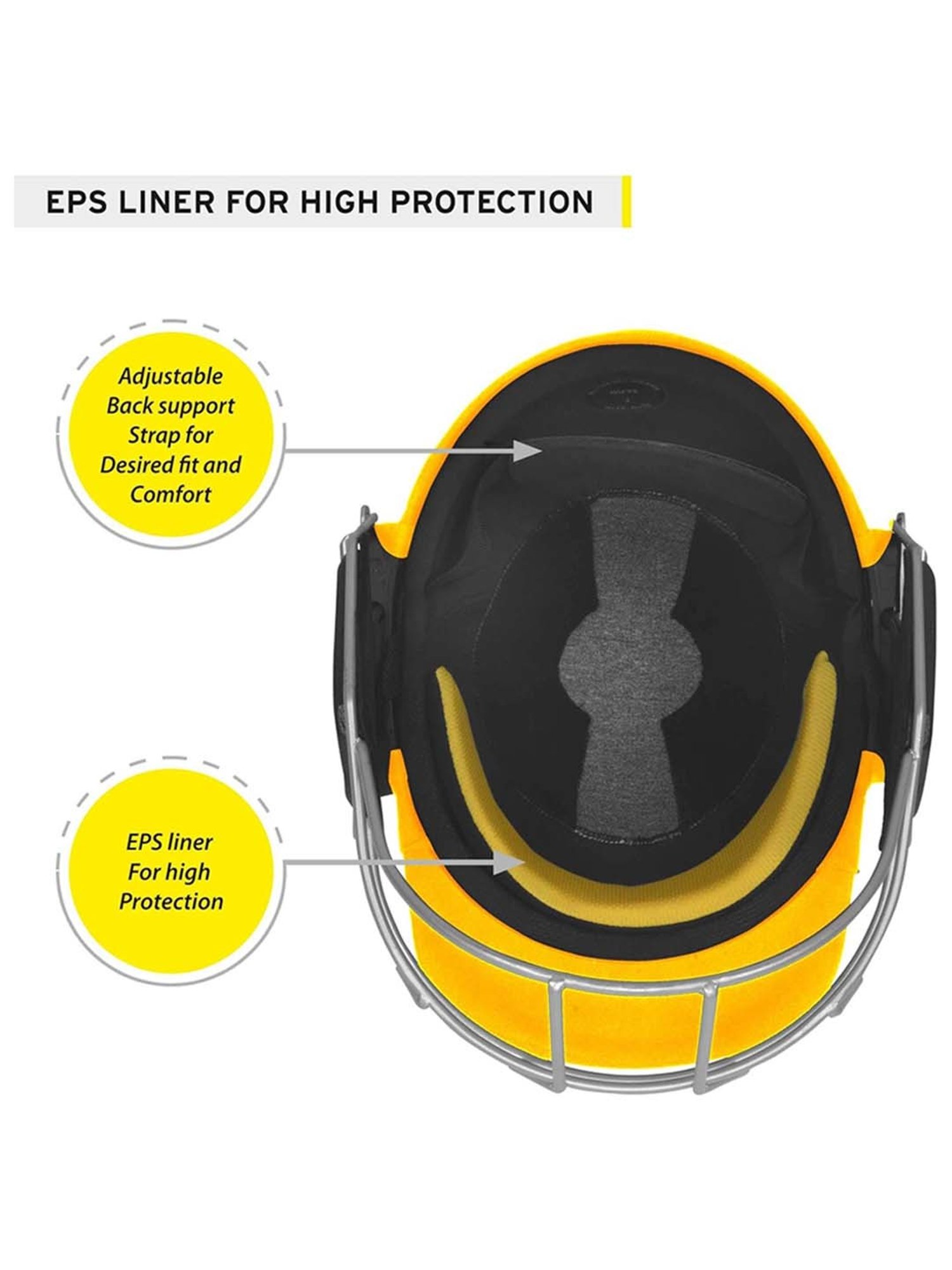 DSC Scud LITE Titanium Premium Cricket Helmet with Neck Guard Size - L