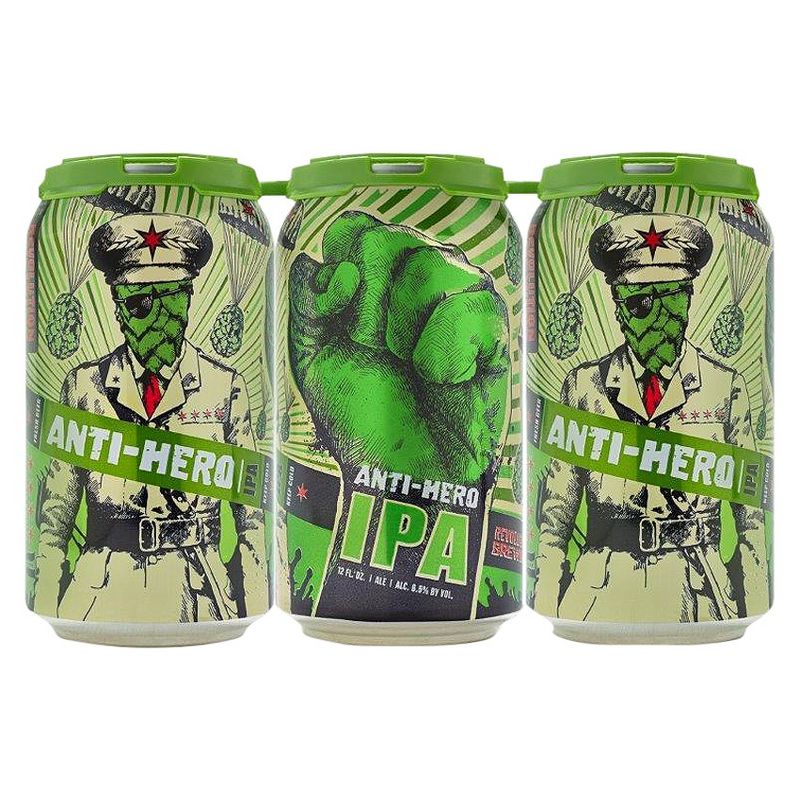 Revolution Anti-Hero IPA Beer - 6pk/12 fl oz Cans