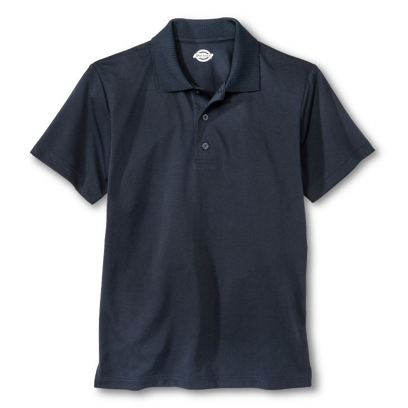 Dickies Young Men's Performance Uniform Polo Shirt - Dark Navy S