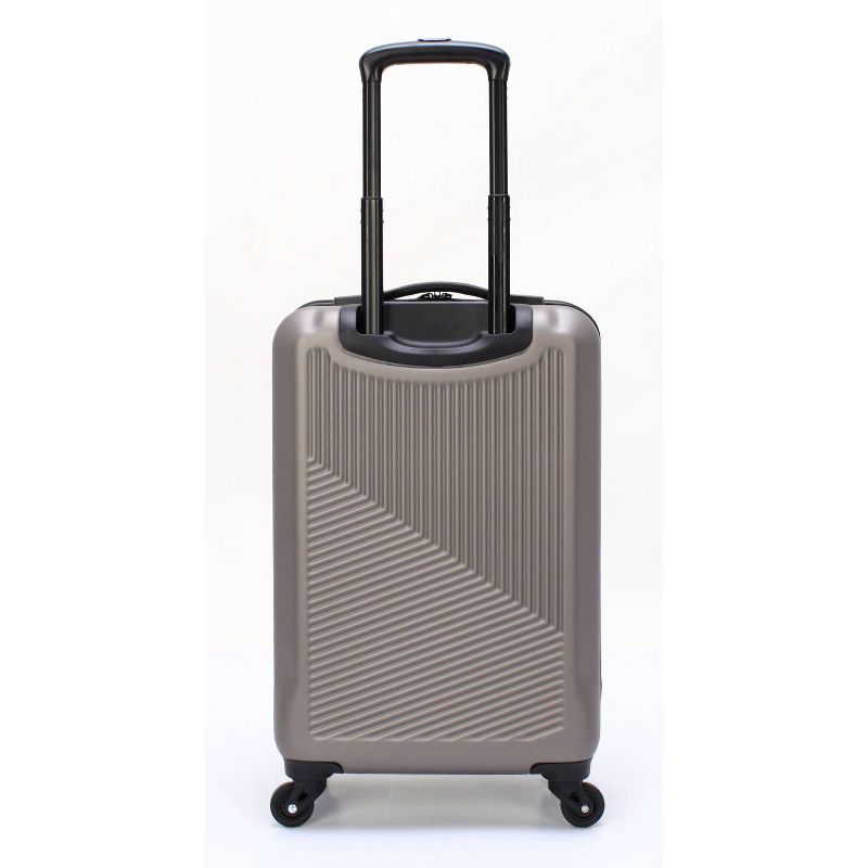 Skyline 24" Hardside 4pc Luggage Set - Brushed Nickel