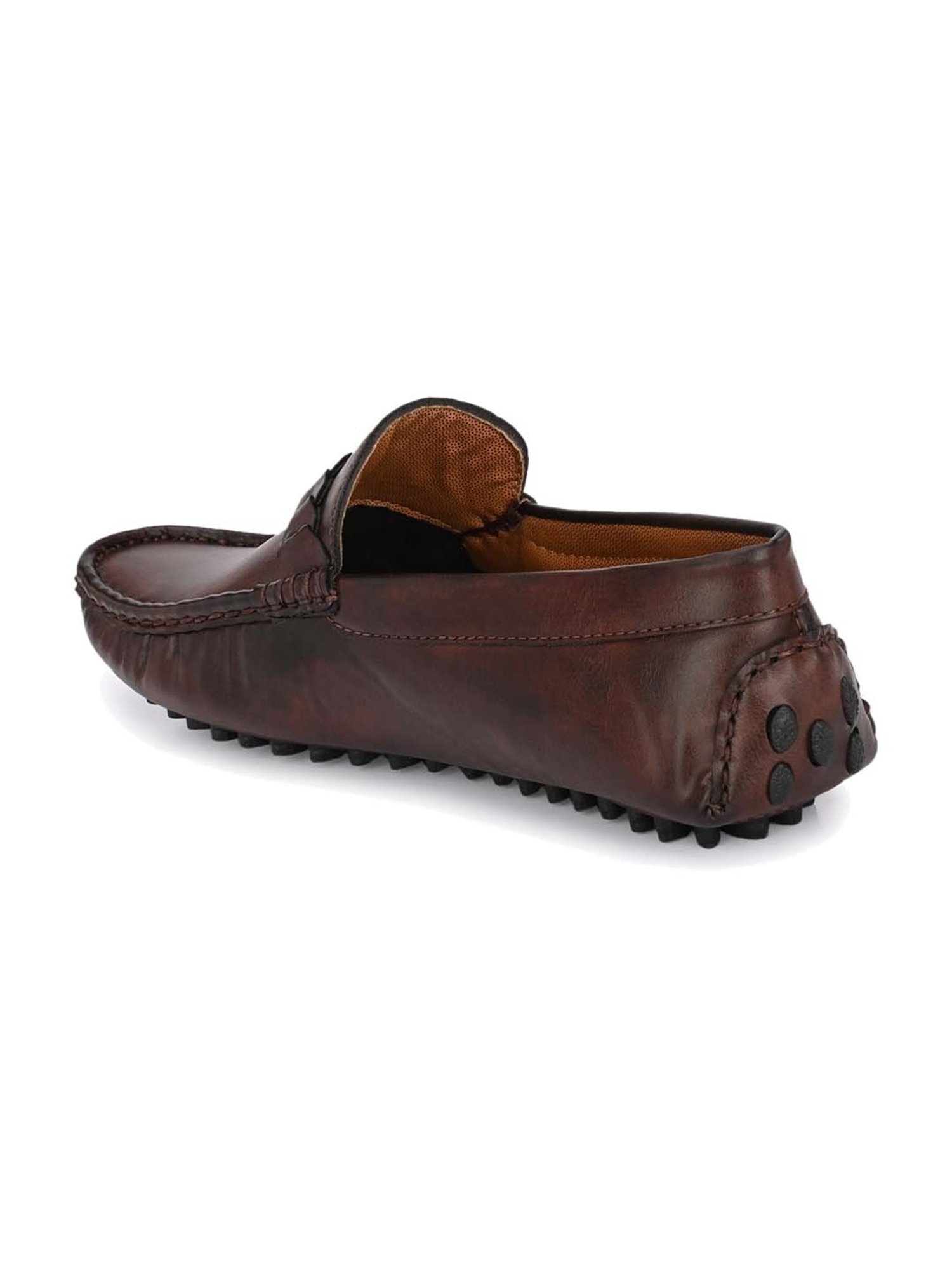 Prolific Men's Brown Casual Loafers
