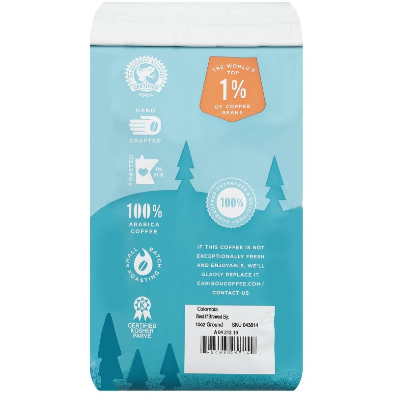 Caribou Coffee Colombia Light Roast Ground Coffee - 10oz