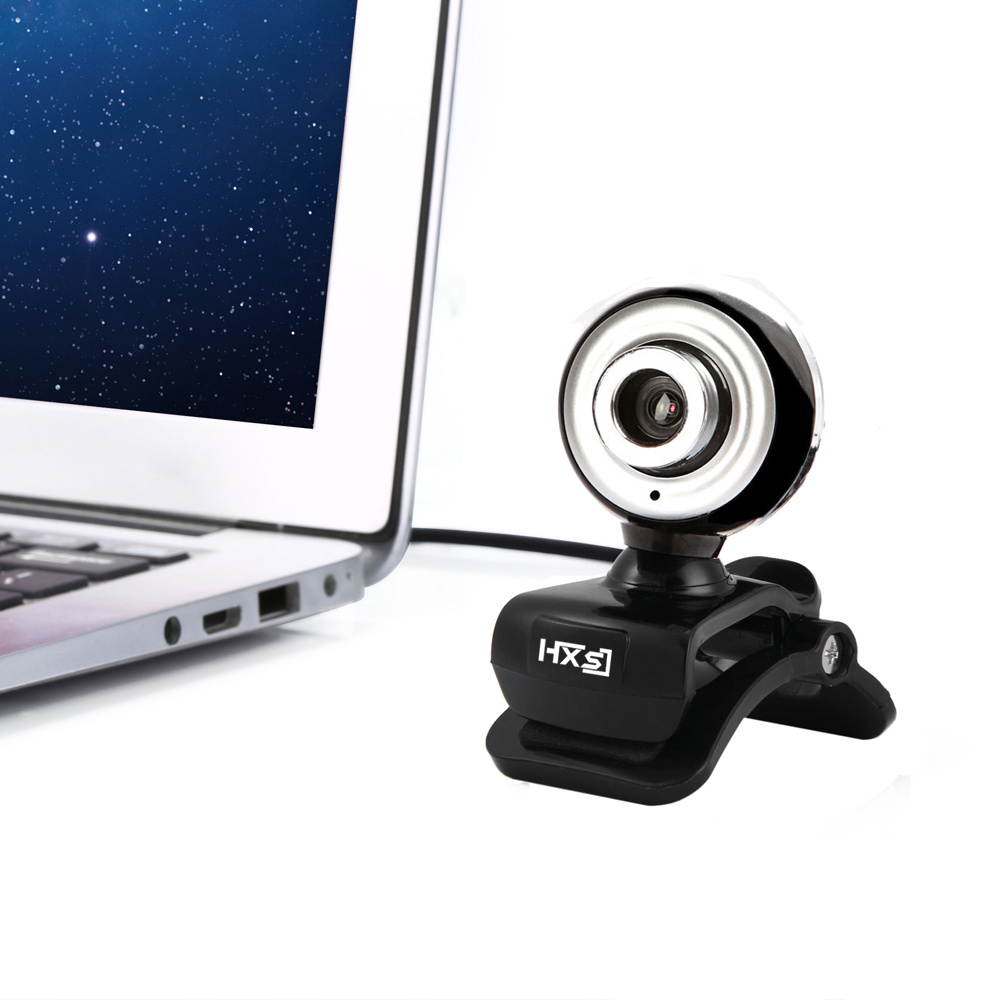 HXSJ 480P HD Webcam 12M Pixels USB2.0 Computer Web Camera Built-in Microphone For PC Laptop Camcorder
