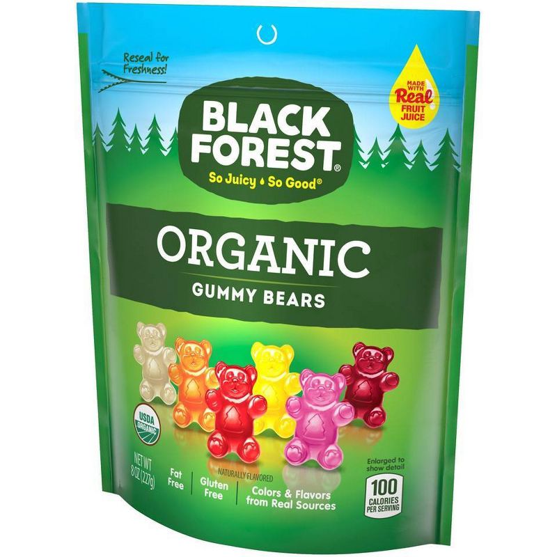 Black Forest Organic Gummy Bears - 8oz