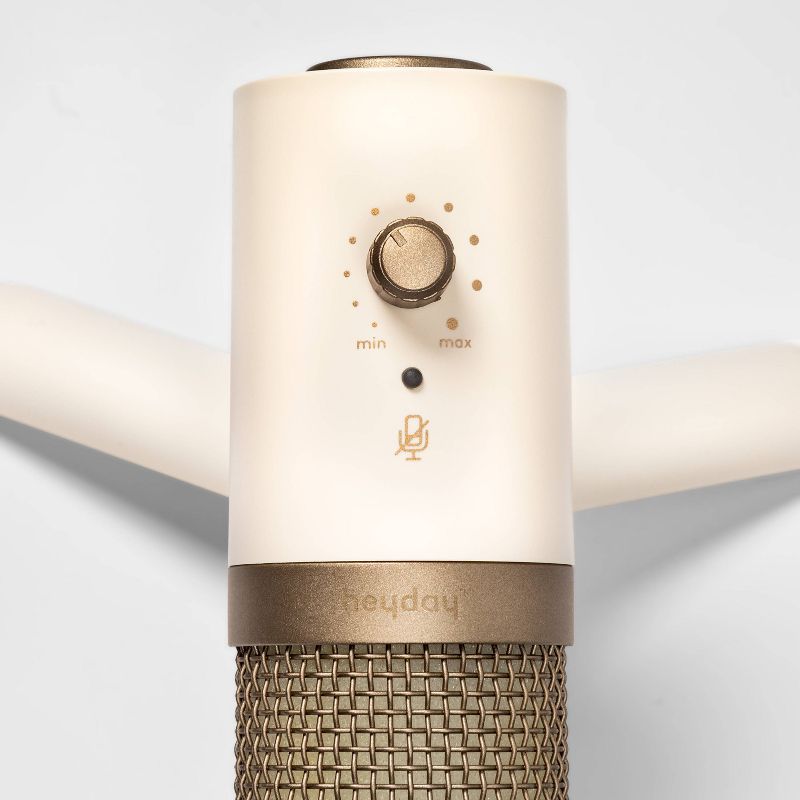 heyday™ Desktop Microphone - Stone White