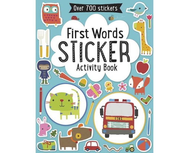 First Words Sticker Activity Book 05/06/2015 Juvenile Fiction (Paperback)